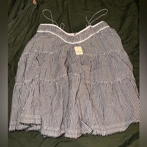 NWT Free People striped mini dress